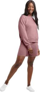 Sweat-shirt décontracté en molleton français pour femme, prix abordable, léger, grandes tailles, 100 % coton, écologique, coupe-vent, automne/hiver - Product Image 2