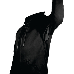 Vente en gros personnalisée moto CE moto blindée épais coton monocouche hommes sweats à capuche protecteurs amovibles à capuche - Product Image 6