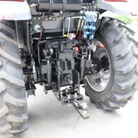 Tracteur agricole compact à quatre roues motrices de 60 CV, 70 CV, 90 CV, petite machine agricole, mini-tracteur multifonctionnel pour la ferme, à vendre