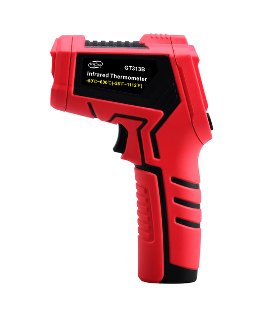 Digital Infrared Thermometer -50~600℃(-58~1112°F) | Portable with Color LCD for Surface & Object Temperature Measurement (OEM)