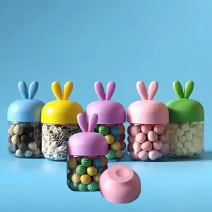 ขายส่ง ขวดพลาสติกใสสำหรับเด็ก น่ารัก ขนาด 50 กรัม 350 มล. 500 มล. 800 มล. 8 ออนซ์ 16 ออนซ์  วัสดุ PET สำหรับใส่ขนม อาหารเด็ก ผลิตในเวียดนาม - Product Image 4