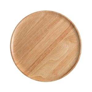 Assiette en bois Thème établi Nettoyage facile Assiettes rondes en bois d'acacia Fabrication de plaques en bois d'Inde - Product Image 5