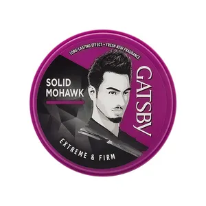 Gatsby Hair Styling Wax Mohawk rassodato Extreme & Firm - 75g