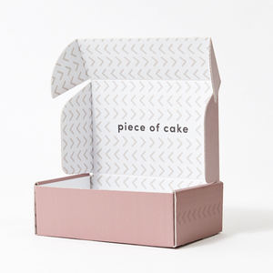 Boîte d'Expédition E-Commerce Personnalisée en Carton Ondulé Noir Kraft pour Envoi Postal avec Logo - Product Image 5