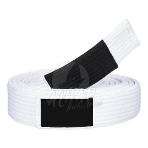 Jiu Jitsu brésilien personnalisé BJJ ceinture ceinture d'arts martiaux en coton de haute qualité pour l'entraînement et la compétition - Product Image 1