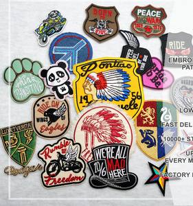 Parches Bordados con Diseño de Escudo y Alfabeto para Chaquetas y Ropa - Hombre/Mujer, Estrella, Brújula, Ride Free, Tela Chenilla, Coser - Product Image 3