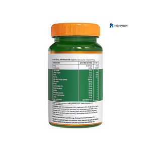 Cápsulas Vegetarianas para Adultos de Vinagre de Sidra de Manzana con Pasto de Trigo y Espirulina, 60 Unidades, No Apto para Mujeres Embarazadas - Product Image 2