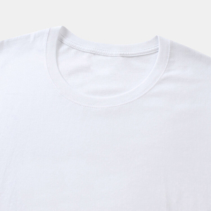 T-shirt personnalisé de haute qualité 300gsm T-shirt à épaules tombantes en coton vierge surdimensionné avec impression de sourire T-shirts pour hommes - Product Image 2