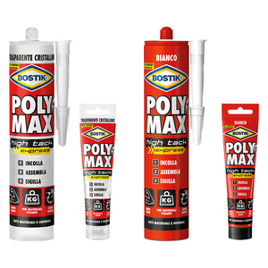 Adesivo Sigillante Universale 'Poly Max' HTE Gr. 165 - Bianco (Clip Strip) - Product Image 1