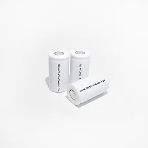 La batterie rechargeable peut faire la batterie Ni-cd AA/SC/C/D 1.2V Sc1600mah jouets cellule rechargeable SC BIS produits électriques