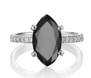 Anillo de diamante de moissanita de Plata de Ley 925, anillo de bodas, joyería de Hip Hop, anillo de diamante personalizado - Product Image 2