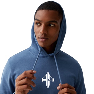 OEM/ODM servicios hombres pulóver sudaderas con capucha serigrafía 100% algodón Material Premium alta calidad logotipo personalizado para hombres - Product Image 4
