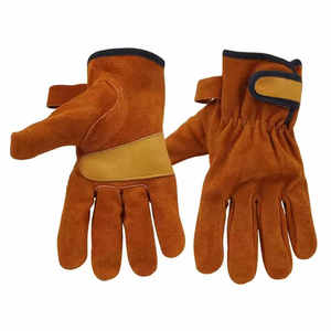 Gants de travail agricole de jardin en cuir de vachette de bonne qualité Utilisation quotidienne Prix de gros Gants de conducteur de travail de construction - Product Image 1