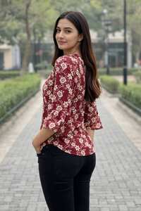 Kurti Corto de Rayón Slub de la Colección Mayurika, Tallas <span class=keywords><strong>M</strong></span> a XXL - Product Image 2