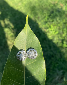 14K oro 1,06 Ct laboratorio cultivado diamante pendientes redondos Baguette pendientes laboratorio diamante pendiente para regalo para mujer - Product Image 4