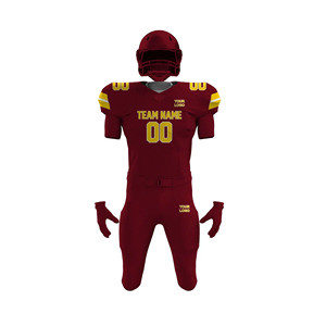 Uniforme de fútbol americano transpirable de alta calidad, ropa deportiva de talla grande, nombre del equipo de manga corta, nombre del jugador, último diseño 2026 - Product Image 5