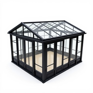 Verrière AOMJA en aluminium pour véranda, serre 4 saisons pour jardin résidentiel avec verre trempé, kits de bricolage Lowe's, directement de l'usine - Product Image 2