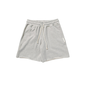Short de gym 100% coton avec logo personnalisé pour hommes Short d'entraînement décontracté en toile de qualité supérieure non tissé méthode de tissage - Product Image 2