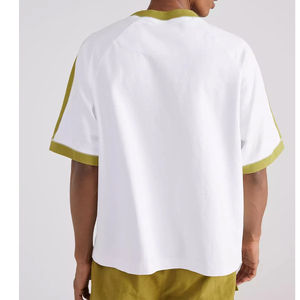 Camiseta de Verano de Algodón Personalizada OEM, Ropa de Equipo Publicitario Corporativo, Camiseta para Hombre con Logotipo Impreso Personalizado - Product Image 3