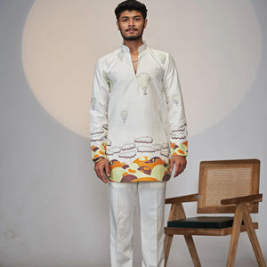 ชุดคู่ลูกโป่งผลิตจากผ้า kurta kurti lengha - Product Image 2