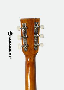 SOLOBEAT Mini guitare acoustique à 4 cordes pour débutants-Corps de 23 pouces Finition mate Conception adaptée aux voyages - Product Image 4