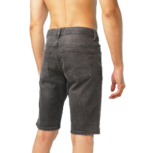 Pantalones Cortos Vaqueros Casuales de Mezclilla Holgados para Hombre, con Bordado Personalizado de Verano, Apliques de Pedrería, Lavado Ácido, en Venta - Product Image 5