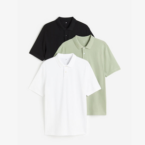 Polo de Algodón 100% para Hombre, Corte Regular, Uso Diario, Manga Corta, Logotipo Personalizado, Transpirable, Elegante, Informal, Polo Premium al por Mayor - Product Image 5