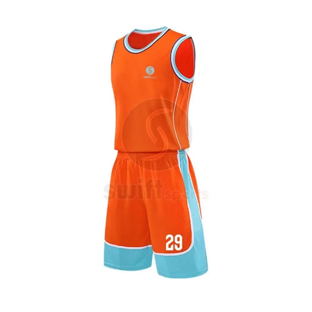 Logo kustom seragam basket sublimasi olahraga kualitas tinggi/harga rendah seragam basket pria gaya baru