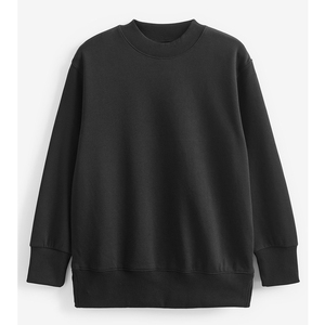 Sweat-shirt surdimensionné Logo personnalisé Sweat-shirt blanc à col ras du cou/Sweat-shirt unisexe épais et uni respirant 2025 - Product Image 5