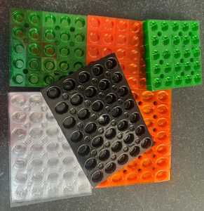 Ampollas y bandejas de plástico PVDC respetuosas con el medio ambiente para almacenamiento Solución de embalaje sostenible - Product Image 1