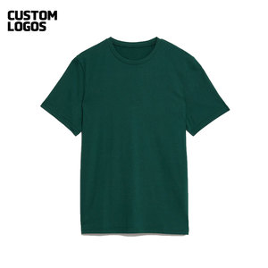 100% algodón Color sólido tinte deportes camiseta en blanco para hombre o mujer camiseta para hombre transpirable - Product Image 1