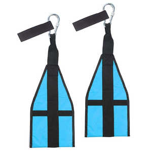 Correa de acero resistente superventas para elevador de piernas de fitness con conectores rápidos de anillo en D grande - Product Image 5