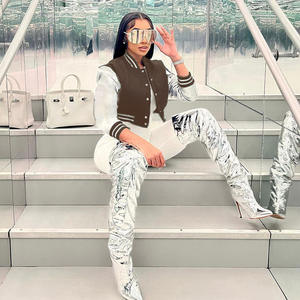 Latest Letterman <b>Jackets</b> for <b>Men</b> Letterman Boys' College Baseball <b>Jacket</b> With Cow Leather Sleeves - Product Image 6