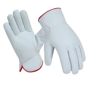 Fabriqué à partir de 100% gants de conducteur en cuir de chèvre véritable avec doublure Keystone Thumb & Fleece Warm Durable & Confortable. - Product Image 1