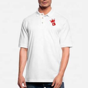 Polo en coton piqué avec design personnalisé pour hommes, chemise de marque, qualité BD, manches courtes, qualité supérieure, été 100 - Product Image 3