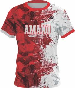 Equipaciones de fútbol personalizadas en poliéster 100% ligero con sublimación digital para el mejor rendimiento Amano Sport - Product Image 1