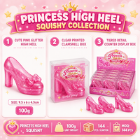 Jouet sensoriel souple et compressible Southpeak Toy Princess à talon haut, jouet anti-stress, vente en gros, usine OEM WS
