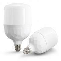 Ampoule LED T à facettes diamantées, type colonne haute, 10W-60W, E27 B22 E40, AC165-265V, faisceau 270D, diffuseur opale, pour entrepôts de culture et locaux professionnels
