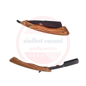 Maquinilla de afeitar recta profesional para hombres \ Maquinilla de afeitar de peluquero de acero inoxidable Cuchillo de afeitar plegable Herramientas de depilación - Product Image 3