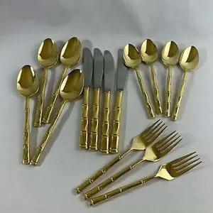 High-End Dining Essentials Polished Steel Spoon <b>Fork</b> <b>Knife</b> Set Perfect for Restaurant Home <b>and</b> Celebrations - Product Image 6