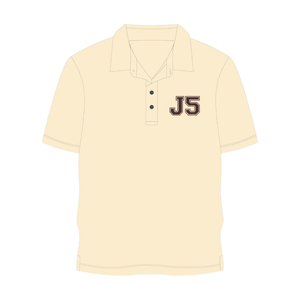 Polo Kappa Alpha Psi J5 con Ricamo in Ciniglia Neutro Nupe 1911 Fraternità Greca Maglietta Premium in Cotone Piqué da Uomo - Product Image 3