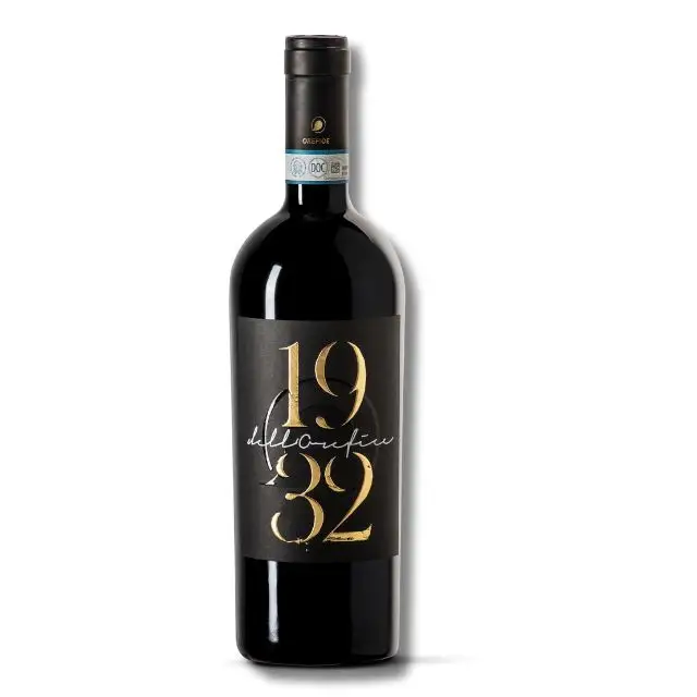 High-end corpo inteiro 1932 para exportação vinho fino italiano vermelho