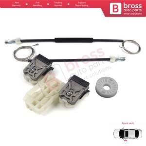 ชุดซ่อมกระจกหน้าต่าง BWR5074ด้านหน้าซ้ายสำหรับ Fabia MK2 5J มก. 542 545 2006-2014 5J1837401 5ประตู - Product Image 4
