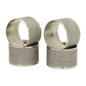 Attractive Design Amson Brass <b>Wedding</b> Napkin Ring Eco-Friendly Classic Metal/Wood Customized <b>Tissue</b> Holder Restaurant Home Table - Product Image 2