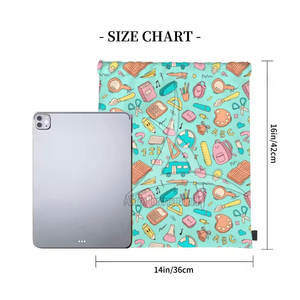 Sac à dos à cordon de serrage entièrement sublimé, vente en gros pour la vente en ligne, personnalisé, haute qualité, tissu personnalisé, 2025 - Product Image 2