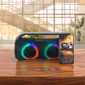 HOME DIGITALOME SPA-107 8W Portable <b>Wireless</b> <b>Speaker</b> with RGB LED Light for <b>Outdoor</b> and Home Use - Product Image 4