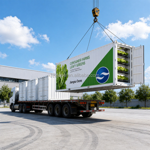 Intelligent 40ft High <b>Cube</b> Hydroponic Growing Container for Commercial Vertical Farming with Smart IOT Climate Control - Product Image 1