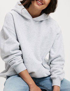 Sudaderas con Capucha de Invierno para Mujer de Alta Calidad, Logotipo Personalizado con Impresión Frontal, 100% Algodón Tejido, Sudadera Gruesa - Product Image 3