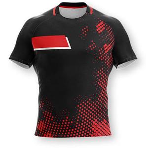 Maillots et shorts de rugby respirants en tissu robuste imprimé pour tenues d'équipe et production en gros - Product Image 3