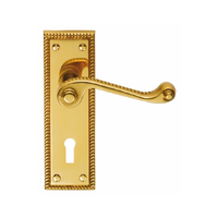 Nouvelle Arrivée - Serrure à Levier en Laiton Moderne et Élégante, Durable, pour Porte de Chambre, Fenêtre, Cuisine, Salon